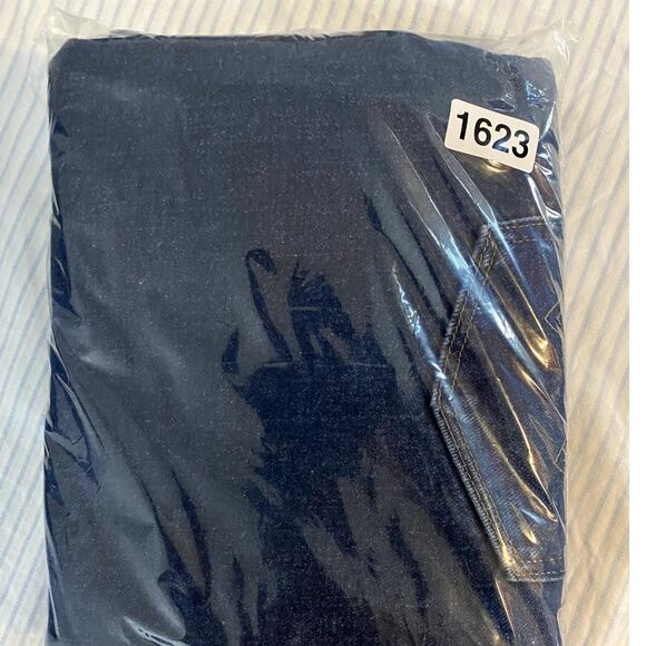 Wrangler Rugged Wear Jeans Mens 38X30 Dark Blue Relaxed Straight - Picture 12 of 12